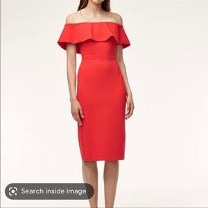 Aritzia Babaton Ruslan Dress, Size 2, Fresco Pink